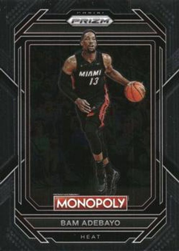 Bam Adebayo 2022 Prizm Monopoly #47 Base RAW