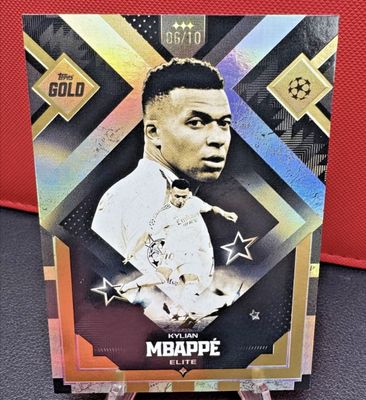 2025 Topps Gold UEFA Club Competitions Aurea - Black /10