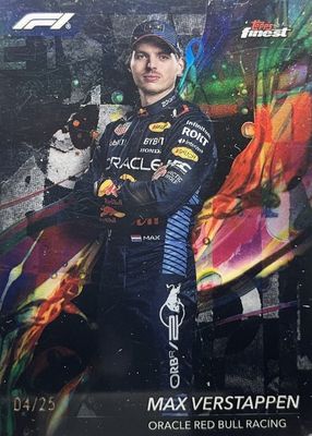 2024 Topps Finest Formula 1 #88 Common - Black Refractor /25