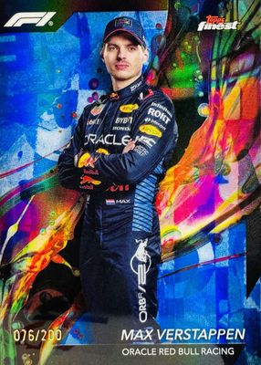 2024 Topps Finest Formula 1 #88 Common - Blue Refractor /200