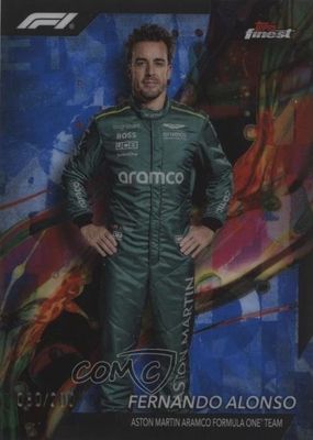 Fernando Alonso 2005 Futera Grand Prix #1 Base Price Guide