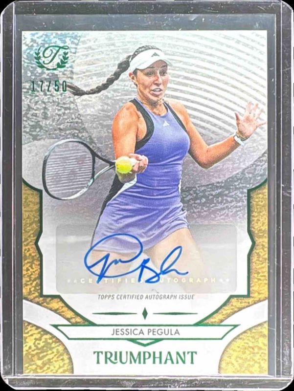 2025 Topps Triumphant #23-A Autographs - Trophy Gold Foil /50