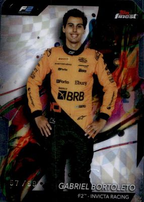 2024 Topps Finest Formula 1 #28 Common - Die-Cut Refractor /99