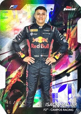 2024 Topps Finest Formula 1 #41 Common - Die-Cut Refractor /99