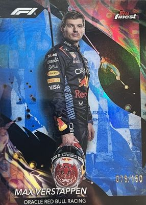 2024 Topps Finest Formula 1 #101 Uncommon - Blue Refractor /150