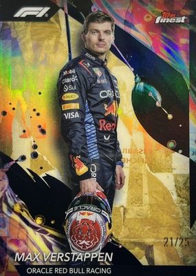 2024 Topps Finest Formula 1 #101 Uncommon - Gold Refractor /25