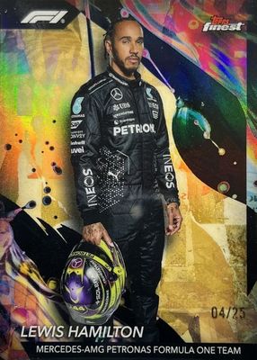 2024 Topps Finest Formula 1 #106 Uncommon - Gold Refractor /25