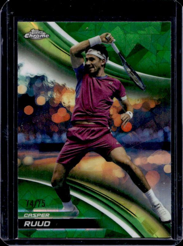 2025 Topps Chrome Sapphire Edition #9 Green Refractor /75