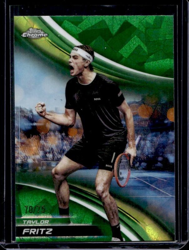 2025 Topps Chrome Sapphire Edition #5 Green Refractor /75