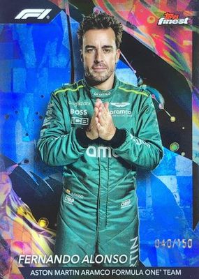 2005 FUTERA GRAND PRIX F1 レギュラー85種＋メモラ2種 Fernando Alonso 2005 Futera Grand Prix #1 Base Price Guide