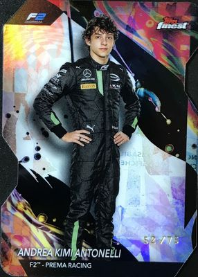 2024 Topps Finest Formula 1 #122 Uncommon - Die-Cut Refractor /75