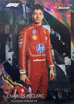 2024 Topps Finest Formula 1 #103 Uncommon - Black Refractor /20