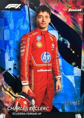 2024 Topps Finest Formula 1 #103 Uncommon - Blue Refractor /150