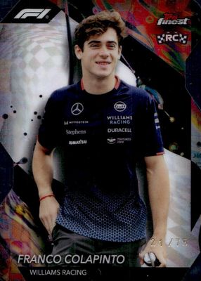 2024 Topps Finest Formula 1 #120 Uncommon - Die-Cut Refractor /75