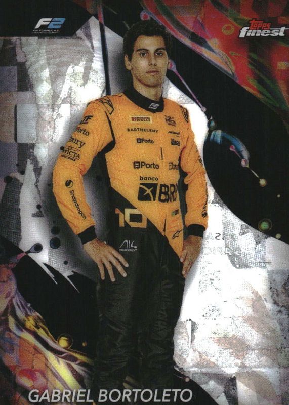 Gabriel Bortoleto 2024 Topps Finest Formula 1 #128 Uncommon RAW
