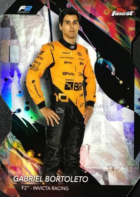 2024 Topps Finest Formula 1 #128 Uncommon - Die-Cut Refractor /75