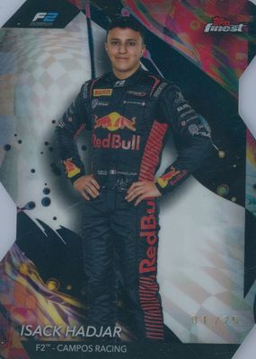 2024 Topps Finest Formula 1 #141 Uncommon - Die-Cut Refractor /75