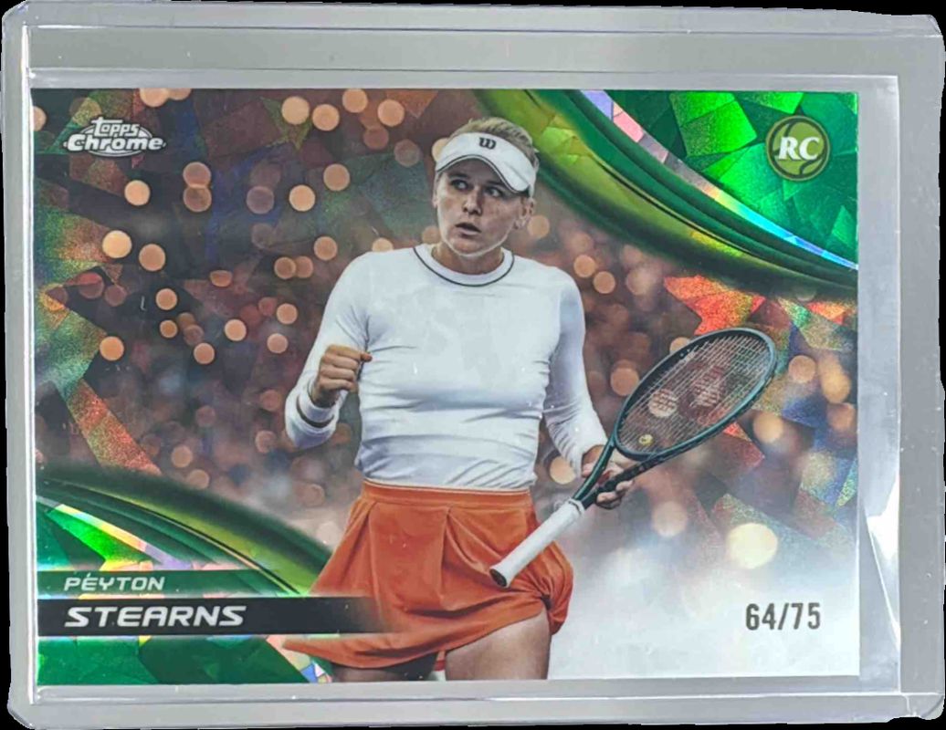 2025 Topps Chrome Sapphire Edition #68 Green Refractor /75