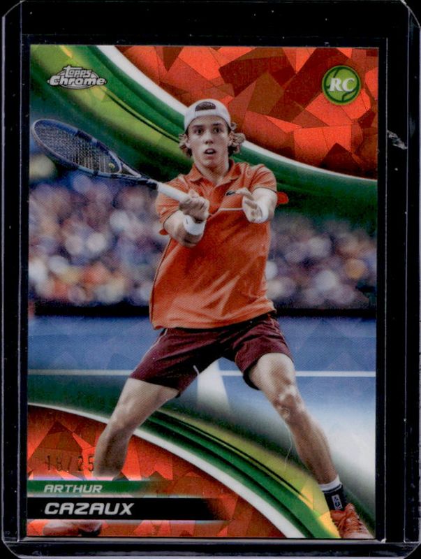 2025 Topps Chrome Sapphire Edition #295 Orange Refractor /25