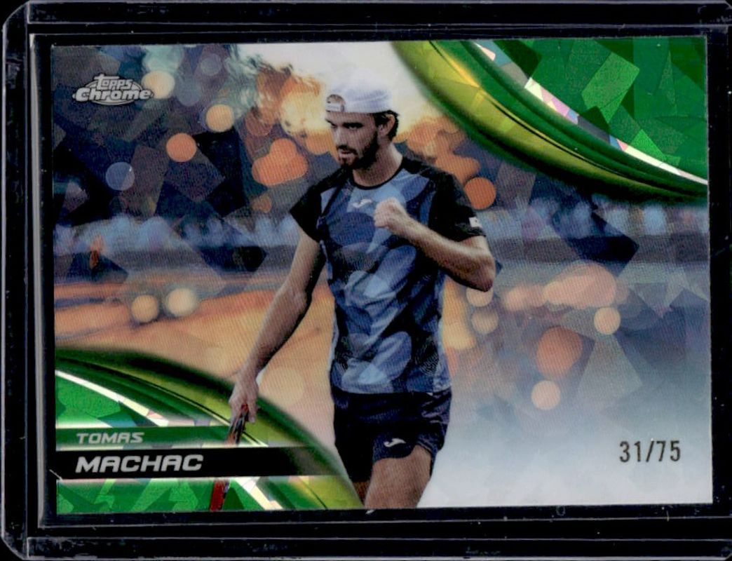 2025 Topps Chrome Sapphire Edition #42 Green Refractor /75