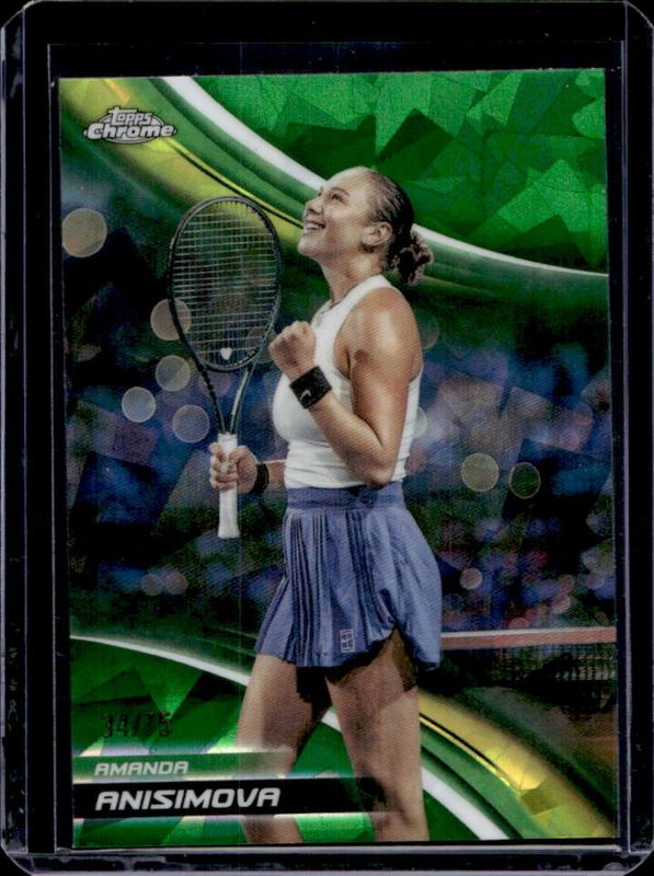 2025 Topps Chrome Sapphire Edition #56 Green Refractor /75