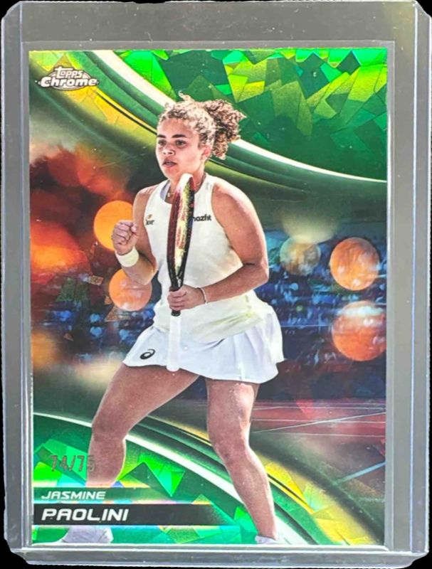 2025 Topps Chrome Sapphire Edition #6 Green Refractor /75