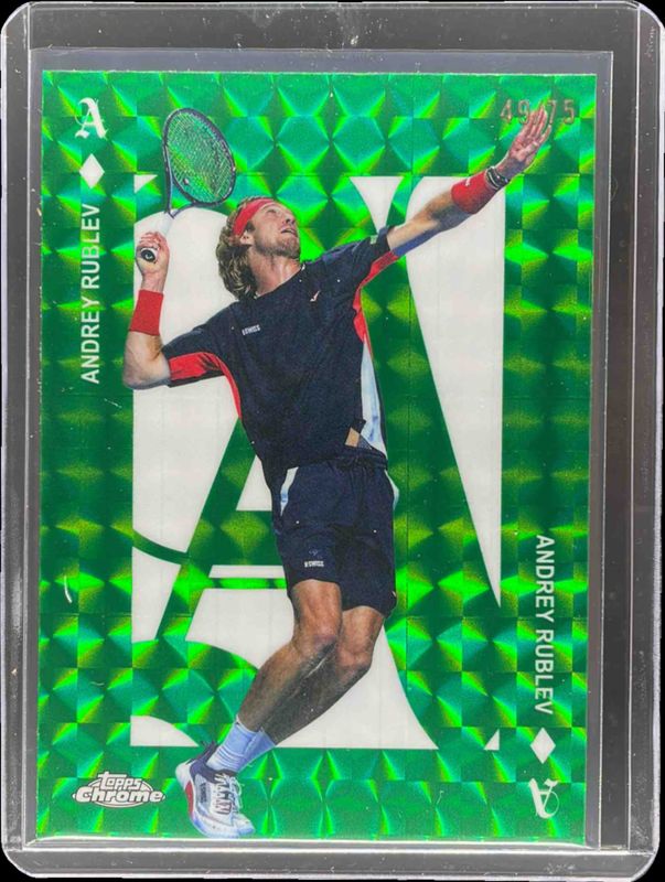 2025 Topps Chrome #ACE-19 Aces - Green Geometric Refractor /75