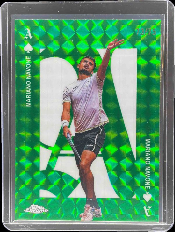 2025 Topps Chrome #ACE-9 Aces - Green Geometric Refractor /75