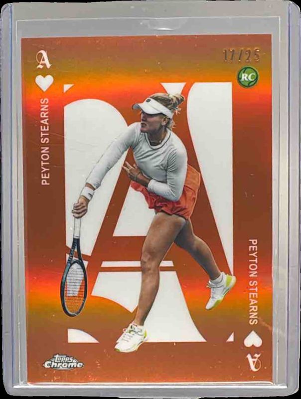 2025 Topps Chrome #ACE-4 Aces - Orange Refractor /25