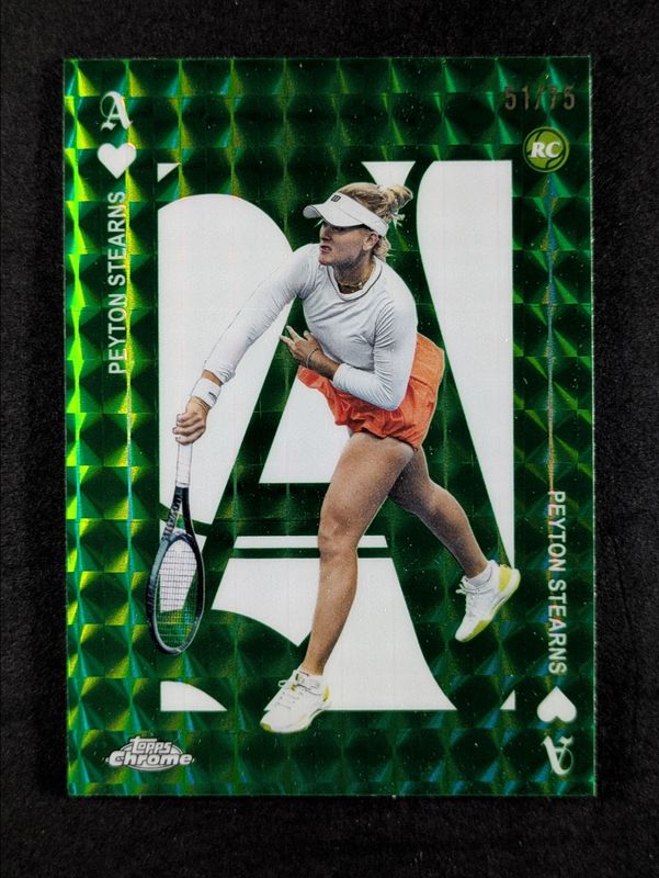 2025 Topps Chrome #ACE-4 Aces - Green Geometric Refractor /75