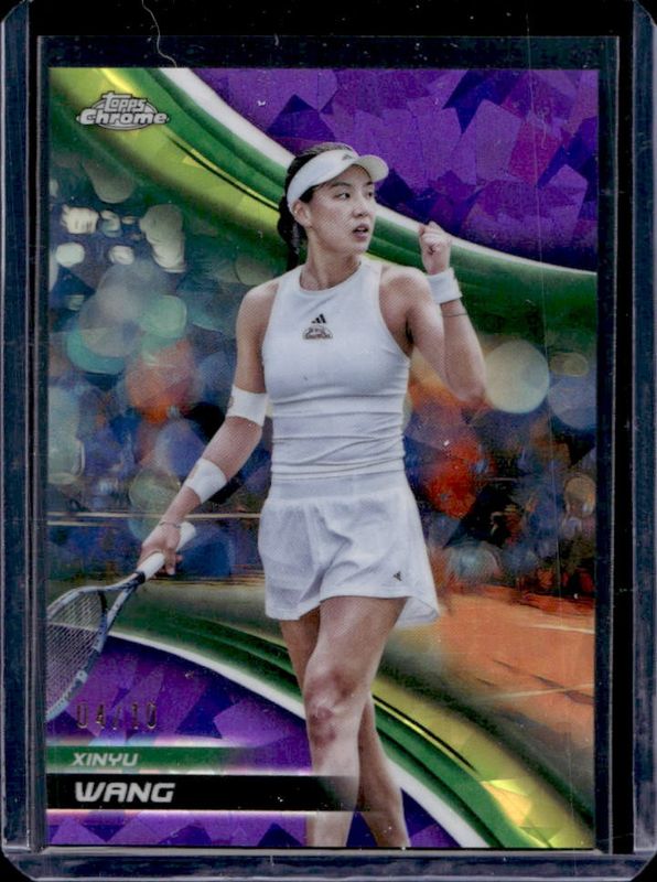 2025 Topps Chrome Sapphire Edition #58 Purple Refractor /10