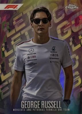 2024 Topps Finest Formula 1 #LG-5 Let's Go /(SSP)