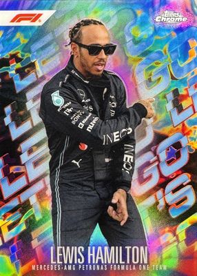2024 Topps Finest Formula 1 #LG-6 Let's Go /(SSP)