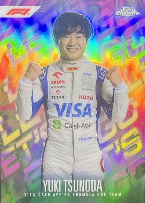 Yukiページ Yuki Tsunoda 2024 Topps Chrome Formula 1 #1954-TSU 1954