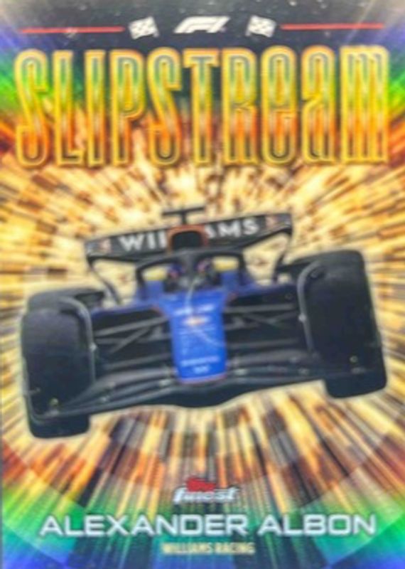 Alexander Albon 2024 Topps Finest Formula 1 #SS-19 Slipstream /(SSP) RAW
