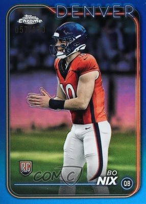 2024 Topps Chrome #206 Blue Refractor /150