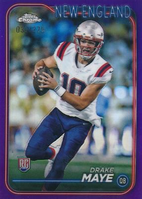 2024 Topps Chrome #203 Purple Refractor /275