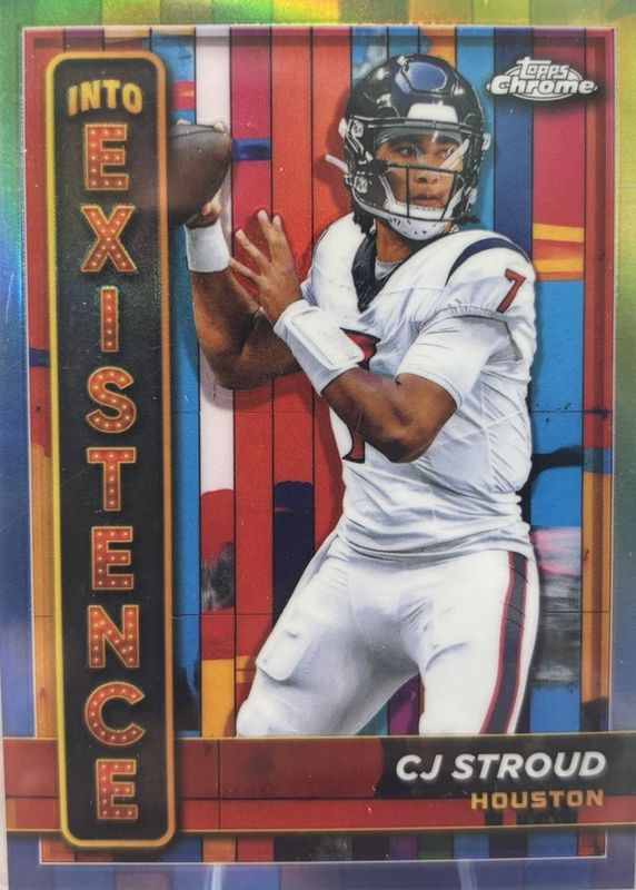 CJ Stroud 2024 Topps Chrome #IE-8 Into Existence /(SSP) RAW