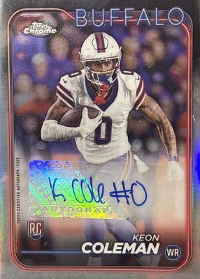 2024 Topps Chrome #RA-KCO Rookie Auto