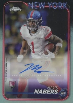 2024 Topps Chrome #RA-MNA Rookie Auto