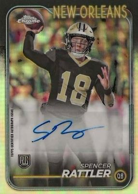 2024 Topps Chrome #RA-SRA Rookie Auto