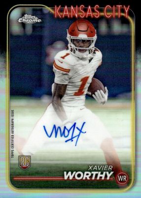 2024 Topps Chrome #RA-XWO Rookie Auto