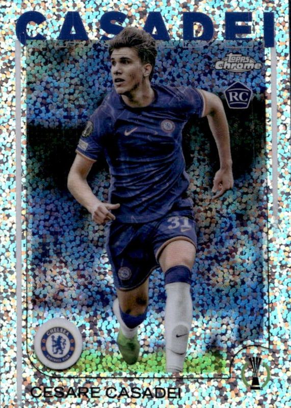 2024 Topps Chrome UEFA Club Competitions #136 Speckle Refractor