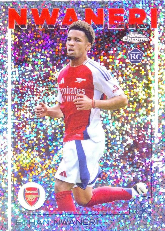 2024 Topps Chrome UEFA Club Competitions #158 Speckle Refractor