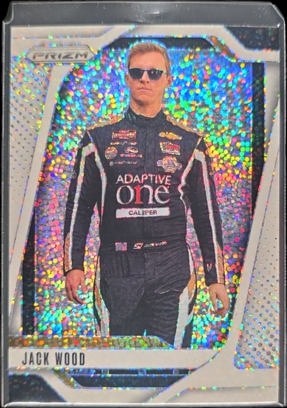 2025 Prizm NASCAR #53 White Sparkle