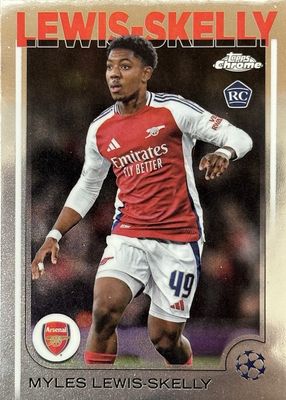 heian794」ルイススケリー　L Myles Lewis-Skelly 2024 Topps Chrome UEFA Club Competitions