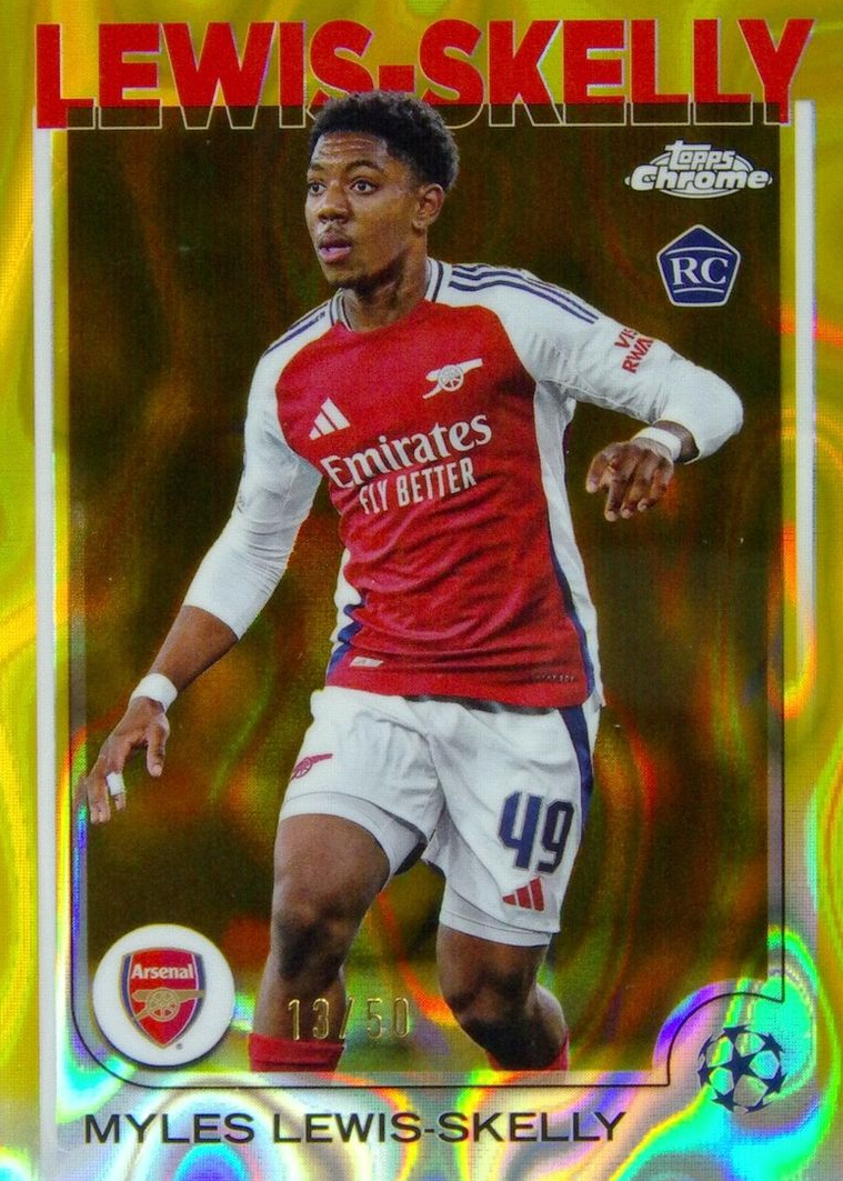 heian794」ルイススケリー　L Myles Lewis-Skelly 2024 Topps Chrome UEFA Club Competitions