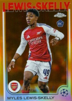 Myles Lewis-Skelly 2024 Topps Chrome UEFA Club Competitions #154