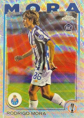 2024 Topps Chrome UEFA Club Competitions #137 Wave Refractor