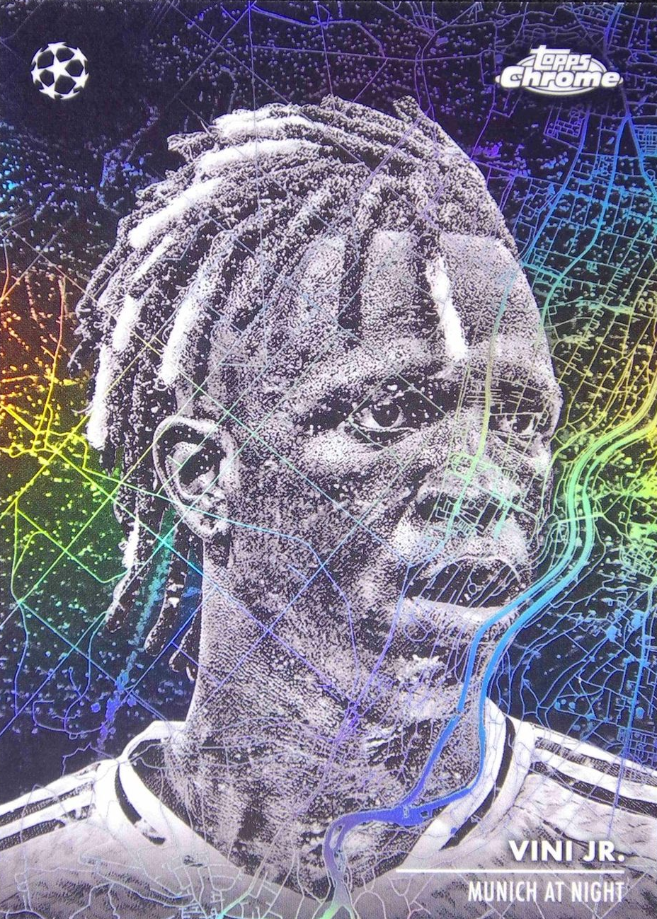 Vinicius Jr. 2024 Topps Chrome UEFA Club Competitions #MN-7 Munich